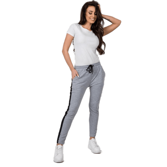 BASIC FEEL GOOD Ženske hlače ACTIVE sive barve RV-DR-5371.38P_347109