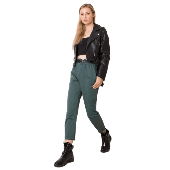 ITALY MODA Ženske hlače CASSIE Green DHJ-SP-2312.94P_355080