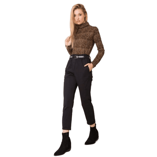 ITALY MODA Ženske hlače CASSIE black DHJ-SP-2312.94P_355077