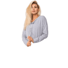 RELEVANCE Ženska melanžna obleka KÁTIE siva RV-TU-4444.30P_357952 S-M