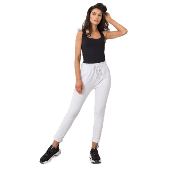 BASIC FEEL GOOD Ženske hlače CADENCE bele barve RV-DR-3698.05X_361437