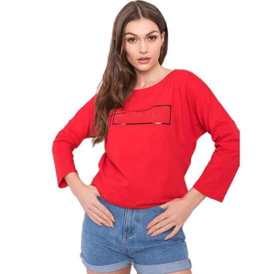 RELEVANCE Ženska bluza GLADYS rdeča RV-BZ-6222.18_360272