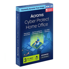 Acronis Cyber Protect Home Office Advanced, 500 GB, 3 PC, 1 leto, ESD licenca (kartica) 