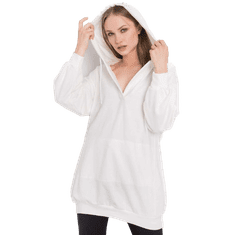 Ex moda Ženska majica s kapuco OLIVE white EM-BL-ES-21-528.12X_364698 M