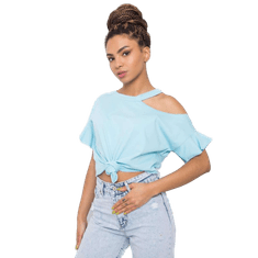 FANCY Bluza z ROSALLEE modra FA-BZ-6946.93P_363366 Univerzalni