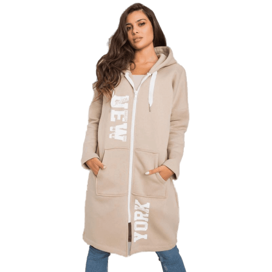 RELEVANCE Ženska jopica z žepi STEFANIE beige RV-BL-6862.19X_378601