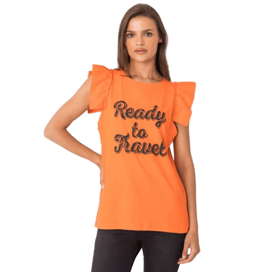 FANCY Ženska bluza s potiskom BEVERLY orange FA-BZ-7191.10P_367613
