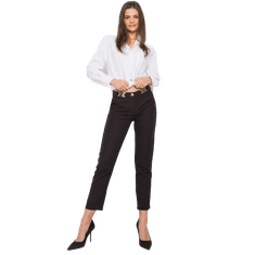 Factoryprice Ženske elegantne hlače BEVERLEY black LC-SP-22K-5001.81P_380218 36