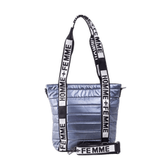 F & B Ženska torbica z ročaji IDA Grey OW-TR-6906_380851 Univerzalni