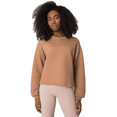 BASIC FEEL GOOD Ženska prešita jopa s kapuco KERSTINE brown RV-BL-7446.99_381299 S-M