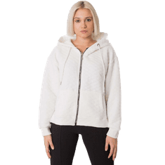 BASIC FEEL GOOD Ženska prešita jopa z zadrgo AREZZO ecru RV-BL-7451.23_381839 S-M