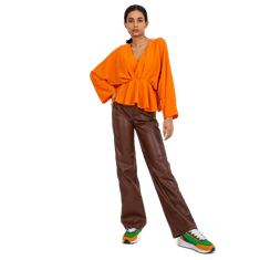 ITALY MODA Ženska bluza RAQUELA orange DHJ-BZ-11979.67_383352 Univerzalni
