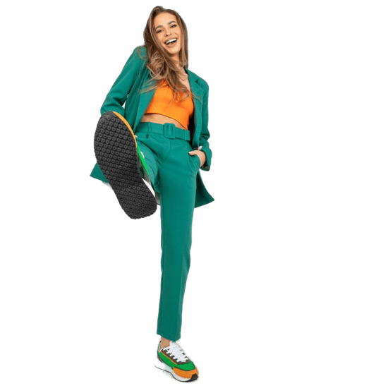 ITALY MODA Ženske hlače GIULIA green DHJ-SP-12787.21X_383684