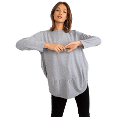 Ex moda Ženska bluza RENATA siva EM-BZ-611.61P_384548 Univerzalni