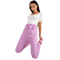 Factoryprice Ženske hlače z visokim pasom TRIA Purple EM-SP-6900.42P_385548 S