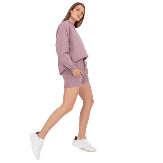 BASIC FEEL GOOD Ženske potne hlače z žepi DALTON roza AP-SN-A-007.67_385904