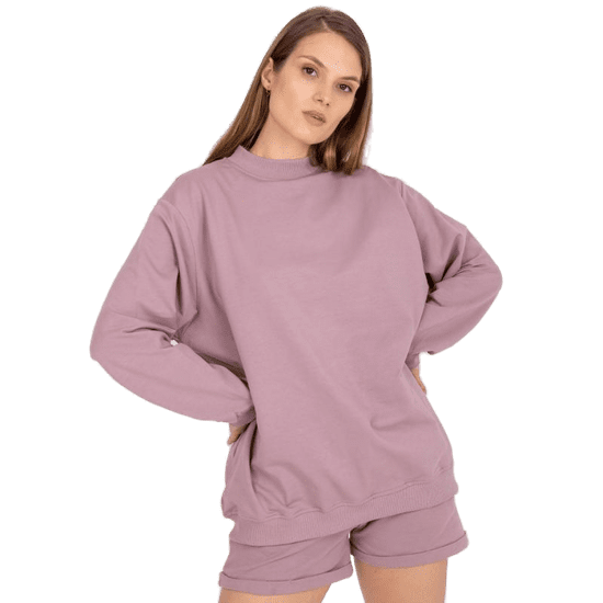 BASIC FEEL GOOD Ženska osnovna bluza oversize BASE roza AP-BL-A-R001_385847