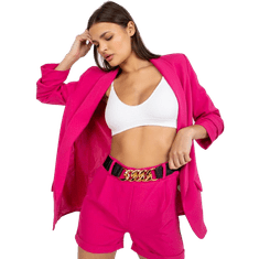 ITALY MODA Ženski komplet z jakno eleganten MELVINA roza DHJ-KMPL-7684-1.06_386571 XL