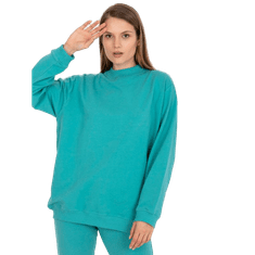 BASIC FEEL GOOD Ženska prevelika majica BASE zelena AP-BL-A-R001_385826 S-M