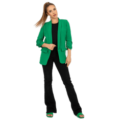 Och Bella Ženska jakna s 3/4 rokavi OCH BELLA temno zelena TW-ZT-BI-22520.14_388449 XL