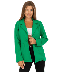 RUE PARIS Ženska jakna na zapenjanje RUE PARIS zelena RV-MA-8071.19P_388650 S