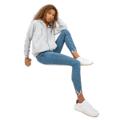 BASIC FEEL GOOD Ženski pulover s kapuco RIA siv B-002.68_389032 XS