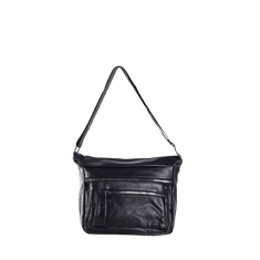F & B Ženska torba za čez ramo z žepi KAYCEE črna OW-TR-F529-1_391195 Univerzalni