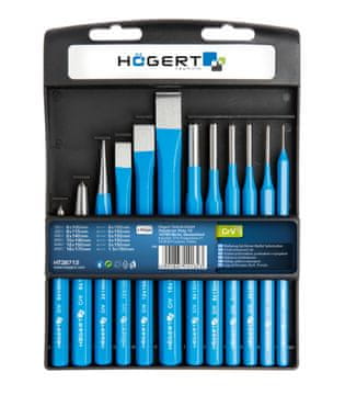 Hoegert SET SEKAČEV IN PREBIJAČEV 12-DELNI, CrV