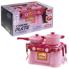 SportBaby Manjša kuhinja - v roza barvi