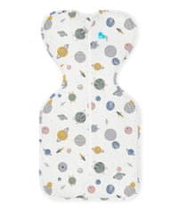 LOVE TO DREAM Swaddle UP - Swaddle, velikost XS, planeti - 1 FAZA, 0-1 m, 2,2-3,8 kg