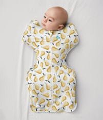 LOVE TO DREAM Swaddle UP - Swaddle, velikost S, hruška - 1 FAZA, 0-3m, 3-6kg