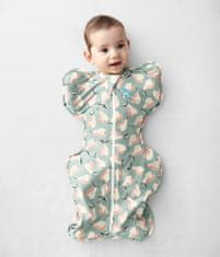 LOVE TO DREAM Swaddle UP - Swaddle, velikost M, olive pear - 1 FAZA, 3-6m, 6-8,5kg