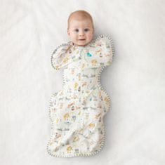 LOVE TO DREAM Swaddle UP - Swaddle, velikost S, circus - 1 FAZA, 0-3m, 3-6kg