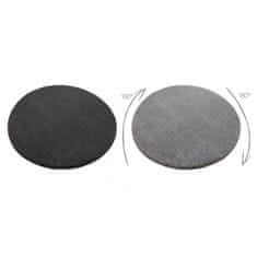 eoshop Moderna okrogla preproga LATIO 7135100, pralna, siva ( - Velikost: krog 80 cm)