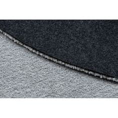 eoshop Moderna okrogla preproga LATIO 71351060, pralna, srebrna ( - Velikost: krog 200 cm)