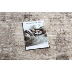 eoshop Moderna preproga TINE 75425B Frame, vintage, nepravilne oblike, siva, temno modra ( - Velikost: 195x195 cm)