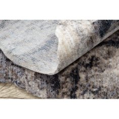 eoshop Moderna preproga TINE 75417B, nepravilne oblike, Rock stone cream / grey (Koberce Luszczow - Velikost: 195x195 cm)