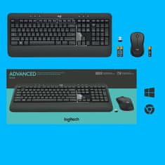 LOGITECH MK540 NAPREDNI USB ČRNI KOMPLET