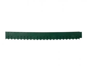 eoshop Žuborenje SMARAGD EDGE z okrasnimi pas zelena 1,22x0,12m