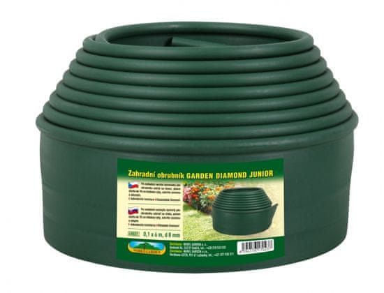 eoshop Trim GARDEN DIAMOND JUNIOR zelena d8mm 6x0,1m