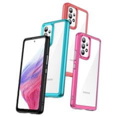 slomart vesoljski etui samsung galaxy a53 5g etui s prilagodljivim okvirjem prozoren