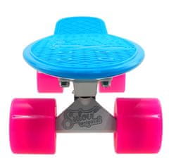 Sulov Penny board Neon Speedway rolka, modro roza, 22"