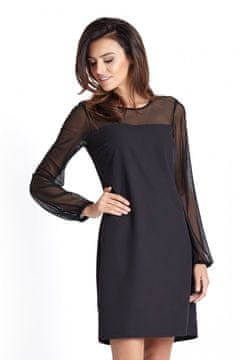 Ivon Ženska elegantna obleka Ruvro black