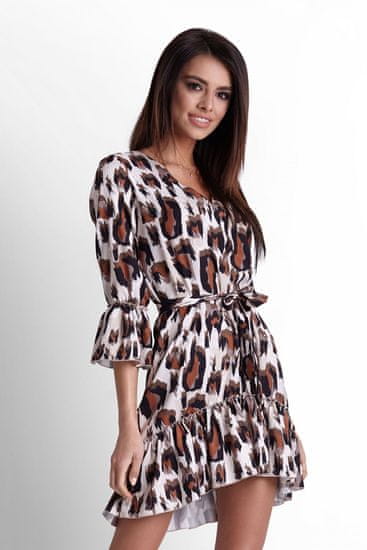 Ivon Dorita leopardja obleka za ženske