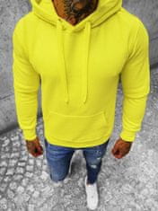Ozonee Moška majica s kapuco Florika yellow neon M
