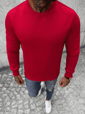 Ozonee Moška majica Florentine temno rdeča M