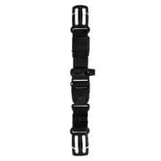 Fjällräven Kanken prsni pas, Črna | 550 | Ena velikost