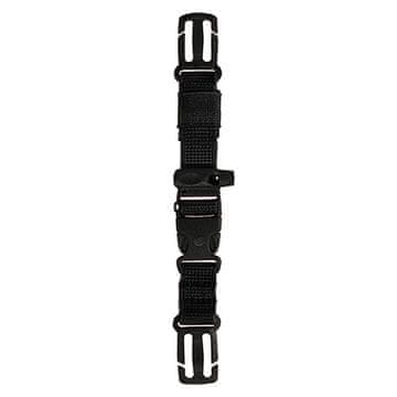 Fjällräven Kanken prsni pas, Črna | 550 | Ena velikost