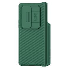 Nillkin camshield pro case (obleka) za samsung galaxy z fold 4 ovitek s stojalom za pokrov za kamero temno zelen