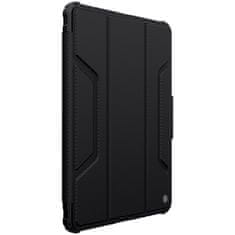 Nillkin bumper leather case pro rugged smart cover z zaščito za kamero in stojalom za xiaomi mi pad 5 pro / mi pad 5 črna